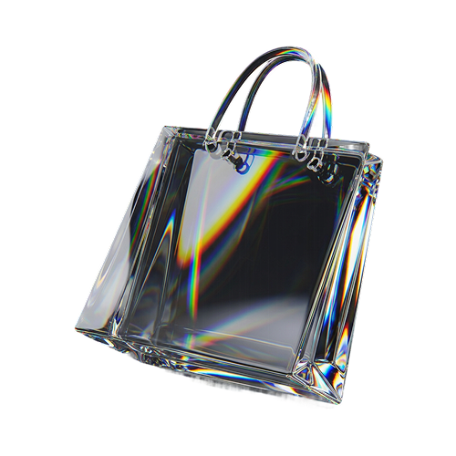 Shopping cart icon for ecommerce operations